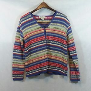 Eddie Bower Rainbow cardigan